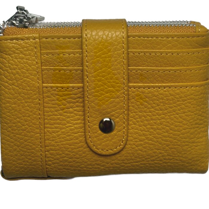 Mały portfel damski ze skóry naturalnej Vera Pelle